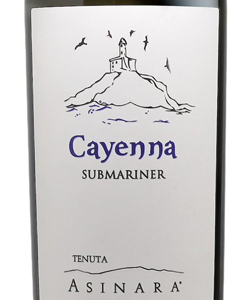 Cayenna SubMariner Vino Bianco Vermentino Sardegna Cantina Tenuta Asinara